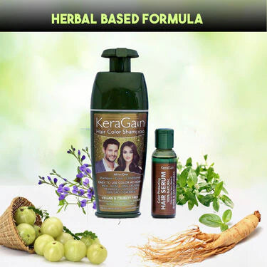 Keragain Color Shampoo & Serum Combo | 🔥Buy 1 Get 1 Free 🔥