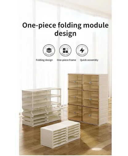 Smart Foldable Shoe Rack Shelf - 8 Layer |🔥 BUY 1 GET 1 FREE🔥
