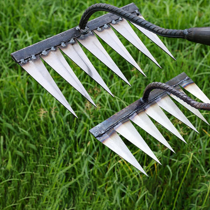 Powerful 5-Teeth Garden Heavy-Duty Weeder & Soil Cultivator | Flat 50% OFF